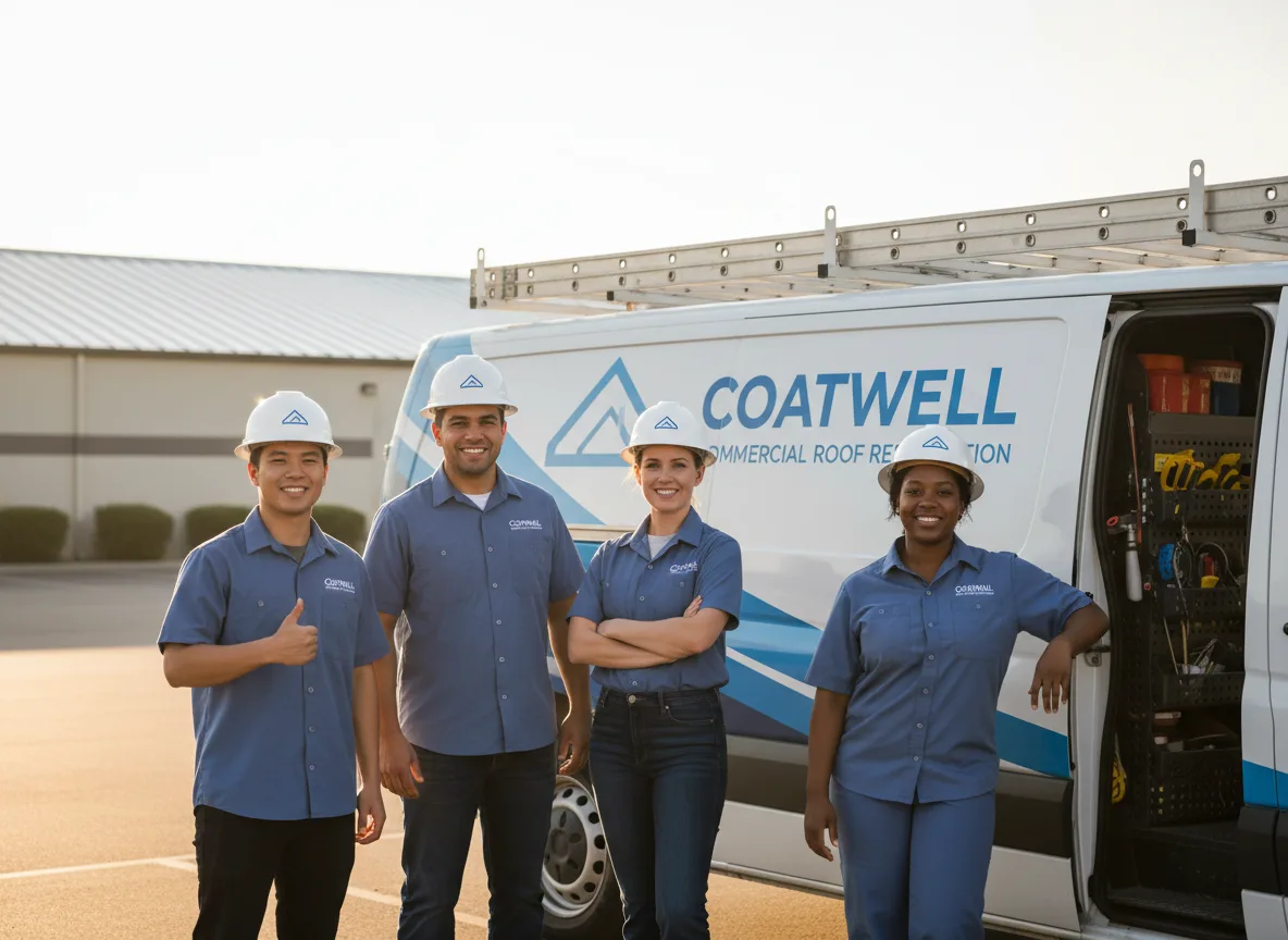 Commercial roof coating company in Drummond, WI